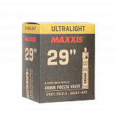 Велокамера 29" вело ниппель Maxxis 29x1.75-2.40 Ultralight (0.6mm), 48mm
