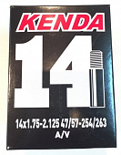Велокамера 14" авто ниппель Kenda 14x1.75-2.125